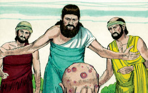 Bibel Illustrationen - Hiob 4