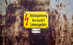 Achtung! Sie befinden sich in Lebensgefahr
