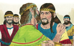 Bibel Illustrationen - 2. Samuel 14