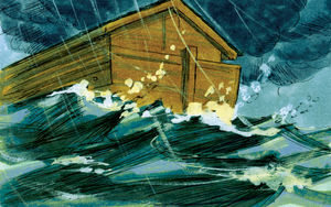 Bibel Illustrationen - Genesis 7