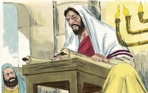 Bibel Illustrationen - Lukas 4