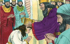 Bibel Illustrationen - Esther 2