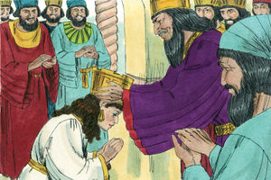 Bibel Illustrationen - Esther 2