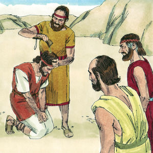 Bibel Illustrationen - 1. Chronik 11