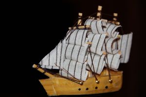 Das kleine Segelschiff