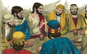 Bibel Illustrationen - Johannes 13