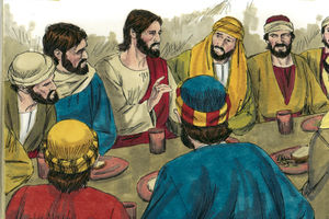 Bibel Illustrationen - Johannes 13