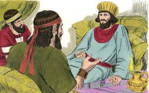 Bibel Illustrationen - Nehemia 1