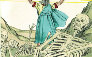 Bibel Illustrationen - Hesekiel 37