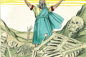 Bibel Illustrationen - Hesekiel 37
