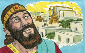 Bibel Illustrationen - 1. Könige 9