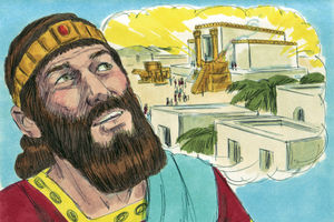 Bibel Illustrationen - 1. Könige 9