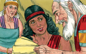 Bibel Illustrationen - Genesis 16