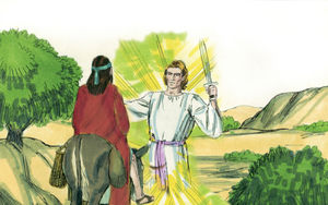 Bibel Illustrationen - Numeri 22
