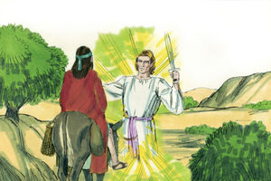 Bibel Illustrationen - Numeri 22