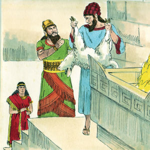 Bibel Illustrationen - 1. Könige 16