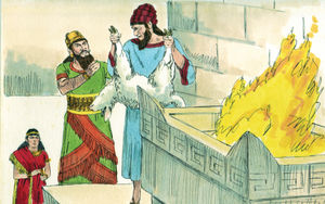 Bibel Illustrationen - 1. Könige 16