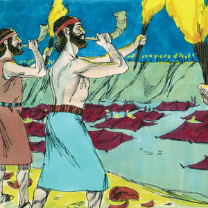 Bibel Illustrationen - Richter 7