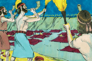 Bibel Illustrationen - Richter 7