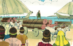 Bibel Illustrationen - 2. Samuel 5