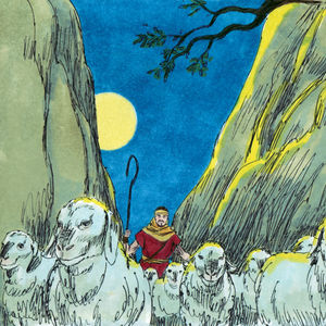 Bibel Illustrationen - Psalm 23