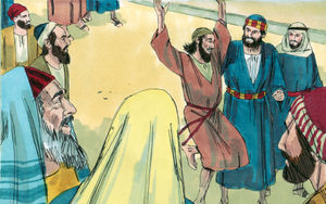 Bibel Illustrationen - Apostelgeschichte 3