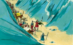 Bibel Illustrationen - Exodus 14