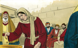 Bibel Illustrationen - Lukas 21