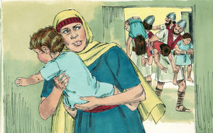 Bibel Illustrationen - 2. Chronik 22