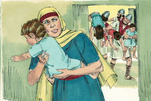 Bibel Illustrationen - 2. Chronik 22