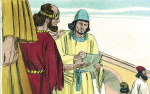 Bibel Illustrationen - Esther 4
