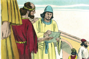 Bibel Illustrationen - Esther 4
