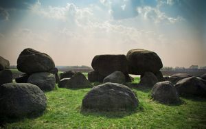 Das Denkmal in Gilgal