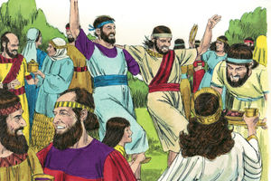 Bibel Illustrationen - Esther 9