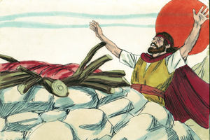 Bibel Illustrationen - 1. Könige 18