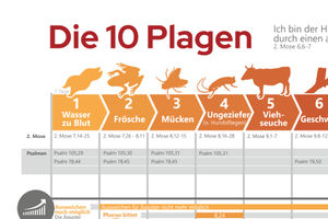 Die 10 Plagen in Ägypten