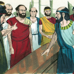 Bibel Illustrationen - Apostelgeschichte 17