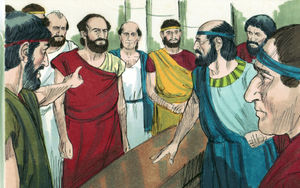 Bibel Illustrationen - Apostelgeschichte 17