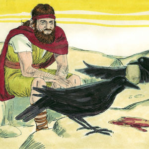 Bibel Illustrationen - 1. Könige 17