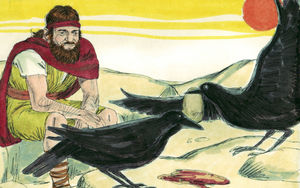Bibel Illustrationen - 1. Könige 17