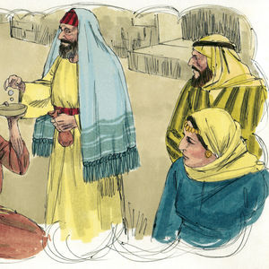 Bibel Illustrationen - Matthäus 6