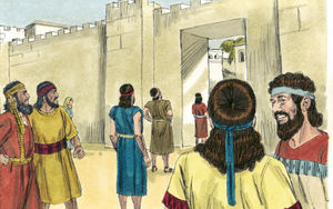 Bibel Illustrationen - Nehemia 6