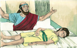 Bibel Illustrationen - 2. Könige 4