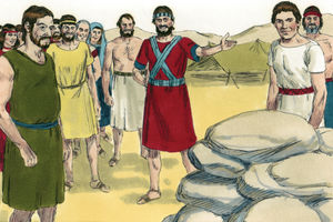 Bibel Illustrationen - Josua 4