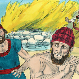 Elia auf dem Berg Karmel (4/8)