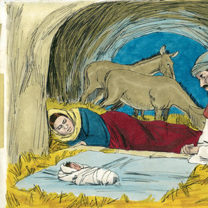 Bibel Illustrationen - Lukas 2