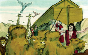 Bibel Illustrationen - Genesis 8