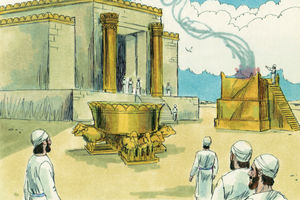 Bibel Illustrationen - 1. Könige 6