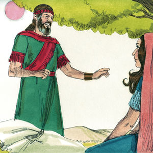 Bibel Illustrationen - Ruth 2