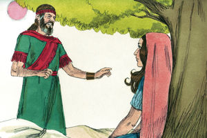 Bibel Illustrationen - Ruth 2